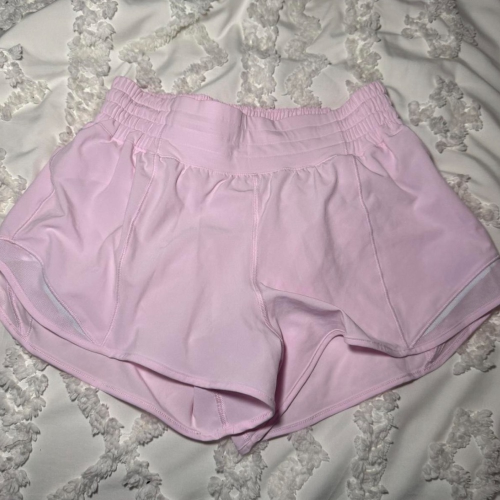 lululemon athletica Light Pink Running Shorts